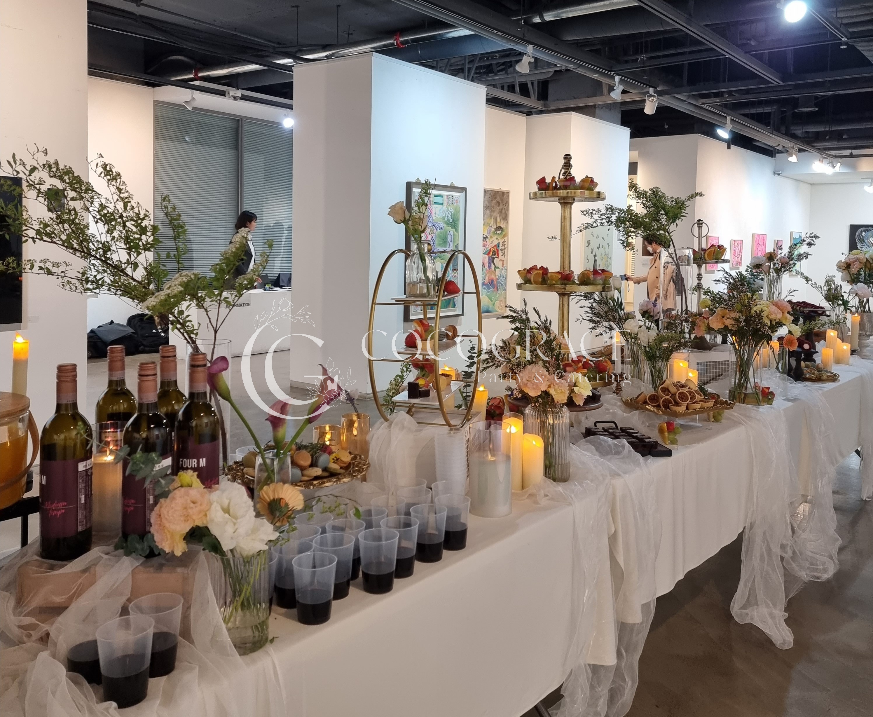 갤러리 오픈식행사 갤러리 8